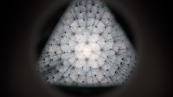 Yakın Çekim Soyut Kaleydoskop Görüntüleri Arka Planı Için — Stok video
