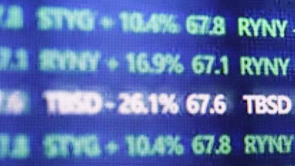 Imagens Close Código Programa Tela Computador Para Fundo — Vídeo de Stock