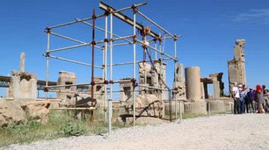 Persepolis eski kalıntılar, İran'ın tarihi hedef anıtlar 