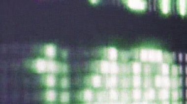 Menkul Kıymetler Borsası elektronik yönetim kurulu çeşitli numaraları ile yakın çekim görüntüleri