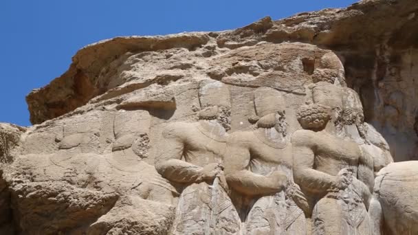 Ran Persepolis Yakınlarındaki Eski Kalıntılar — Stok video