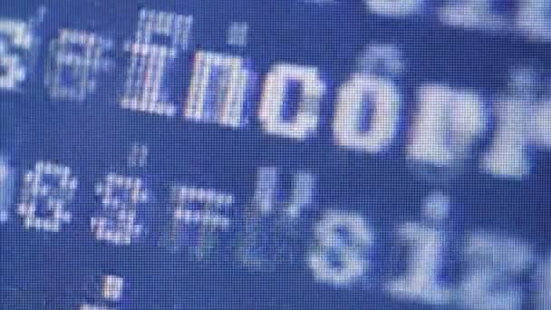 gros plan du code de programme sur l'écran de l'ordinateur pour l'arrière-plan 