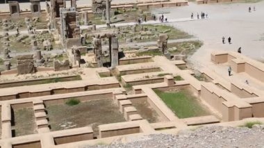 Persepolis yaşlı insanlarda kalıntıları, İran'ın tarihi hedef anıtlar 