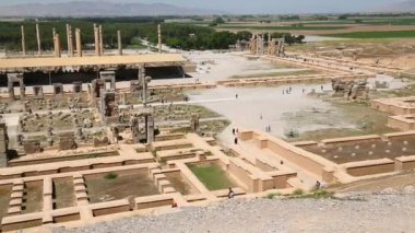 Persepolis eski kalıntılar, İran'ın tarihi hedef anıtlar 