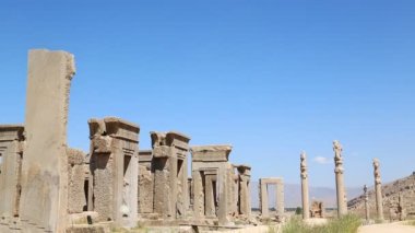 Persepolis eski kalıntılar, İran'ın tarihi hedef anıtlar 
