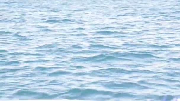 Blick Auf Die Wellen Auf Hoher See — Stockvideo
