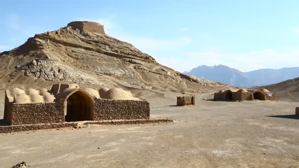 Сценарные Кадры Старинного Здания Иране — стоковое видео