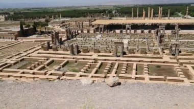 Persepolis yaşlı insanlarda kalıntıları, İran'ın tarihi hedef anıtlar 