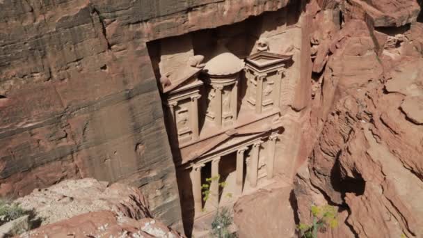 Antika Platsen Petra Jordanien — Stockvideo