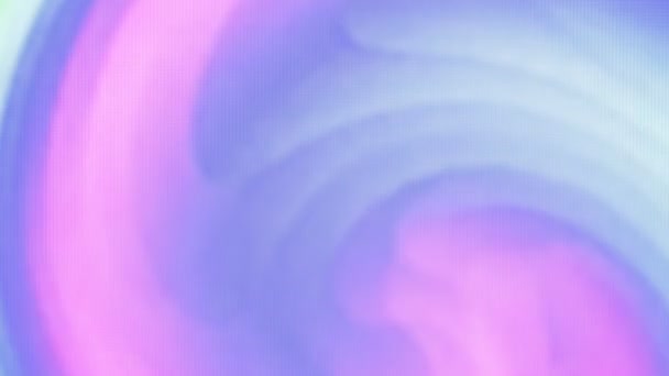 Violet Bleu Abstrait Coloré Arc Ciel Fond Spirale — Video