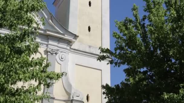 意大利教堂的风景 — 图库视频影像