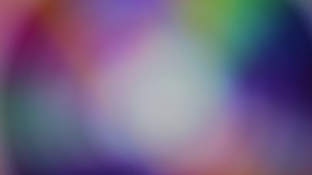 Fondo Borroso Abstracto Arco Iris Colorido Espiral — Vídeo de stock