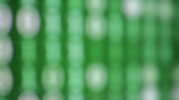 images floues de code de données binaire vert pour l'arrière-plan 