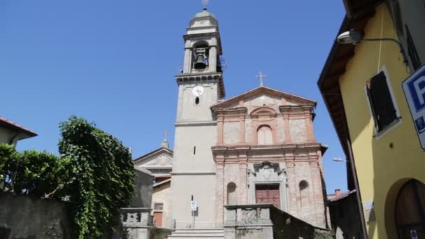 Vista Cênica Igreja Aniciente Itália — Vídeo de Stock