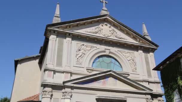 Vue Panoramique Église Aniciente Italie — Video