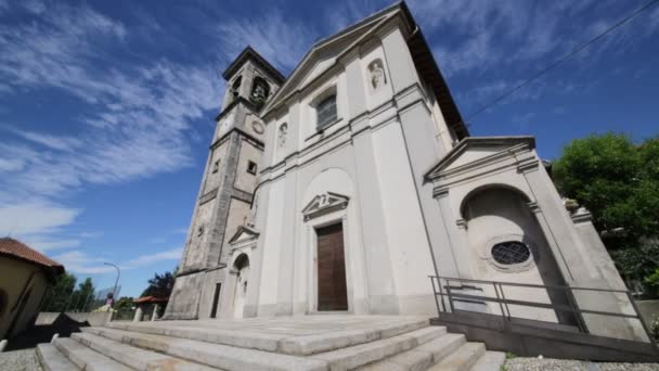 Vue Panoramique Église Aniciente Italie — Video