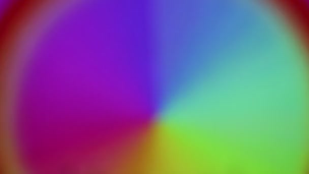 Abstracto Arco Iris Colorido Espiral Fondo — Vídeo de stock