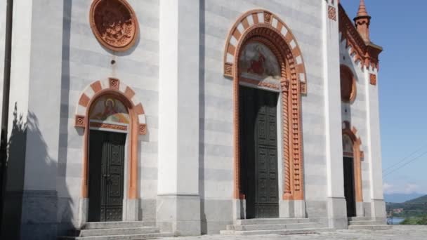 Vue Panoramique Église Aniciente Italie — Video