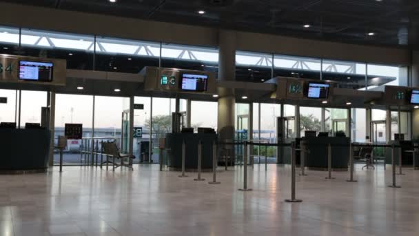 Aeropuerto Internacional Ciudad Del Cabo Sudáfrica — Vídeo de stock