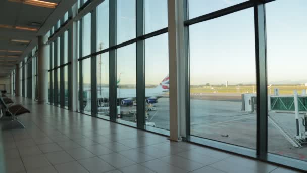 Aeropuerto Internacional Ciudad Del Cabo Sudáfrica — Vídeos de Stock