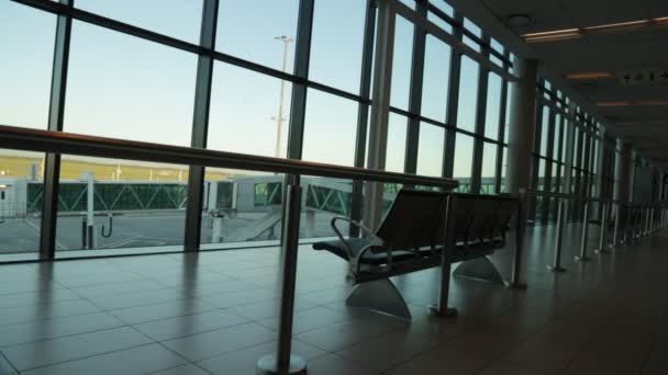 Aeropuerto Internacional Ciudad Del Cabo Sudáfrica — Vídeos de Stock