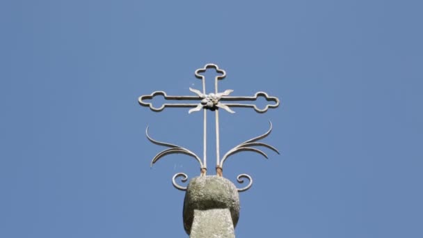 Veduta Panoramica Della Chiesa Aniciente Italia — Video Stock