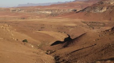 Güney Afrika'da güzel highland doğal görünümünü
