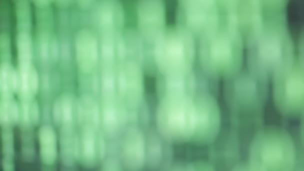 des images floues de l'écran d'ordinateur vert pour l'arrière-plan 