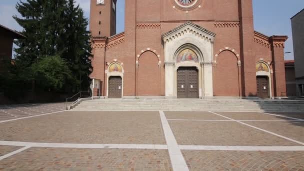 Talya Eski Güzel Katolik Kilisesi Nin Doğal Görünümü — Stok video