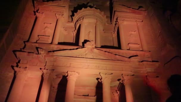 ヨルダンのアンティーク遺跡古典的な遺産 — ストック動画