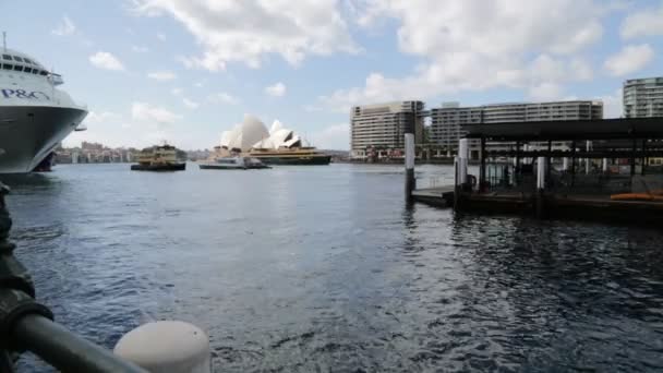 Ópera Skylines Sydney — Vídeo de Stock