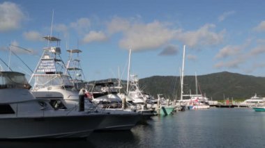 İskele ve gemilerde okyanus fraser Island, Avustralya