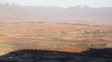 Güney Afrika'da güzel highland doğal görünümünü