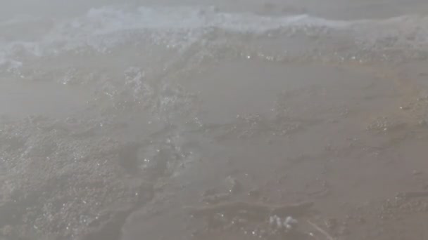 Agua Hirviendo Danakil Ethiopia Africa Depresión Volcánica Dallol Polo Ale — Vídeos de Stock