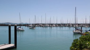 İskele ve gemilerde okyanus fraser Island, Avustralya