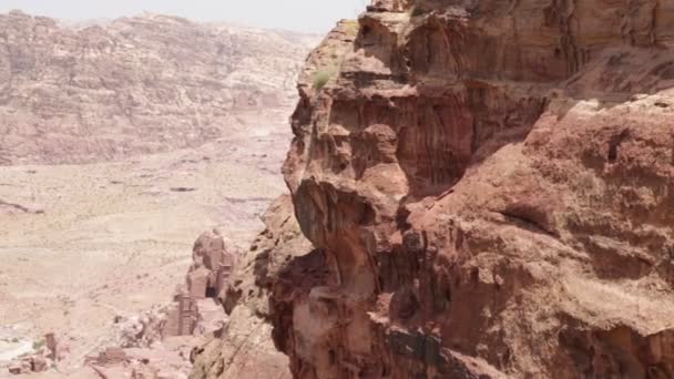 Antik Régészeti Lelőhely Klasszikus Örökség Jordánia — Stock videók