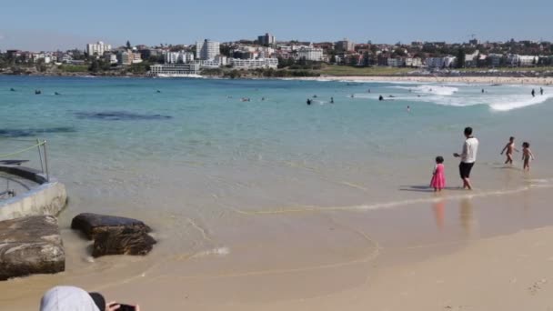 Australské Pláže Jako Ráj Koncept Relaxovat — Stock video