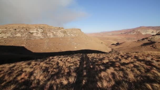 Festői Kilátással Gyönyörű Highland Dél Afrikai Köztársaság — Stock videók
