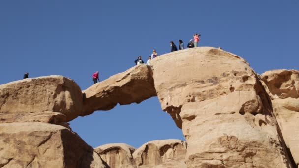 Antika Arkeologiska Platsen Klassiska Arvet Jordanien — Stockvideo