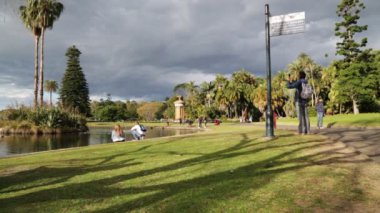 insanlar yeşil hyde Park Londra'nın