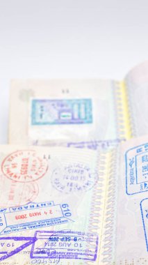 iki pasaport vize seyahat ve özgürlük bir sürü kavramı gibi 