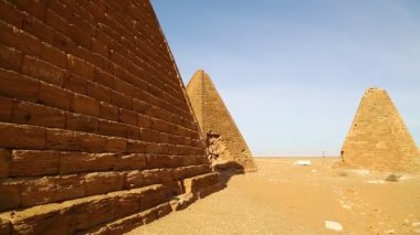 sahara Çölü'nde siyah Firavunlar antik Tapınağı 