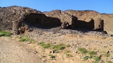 sahara Çölü'nde siyah Firavunlar antik Tapınağı 