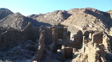 sahara Çölü'nde siyah Firavunlar antik Tapınağı 