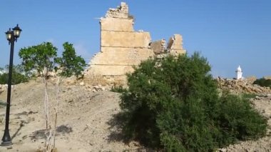 antika Osmanlı mirasının yakınındaki şehir port Sudan, Afrika görüntüleri