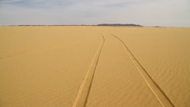 Middle Desert Sudan Africa — Stock Video