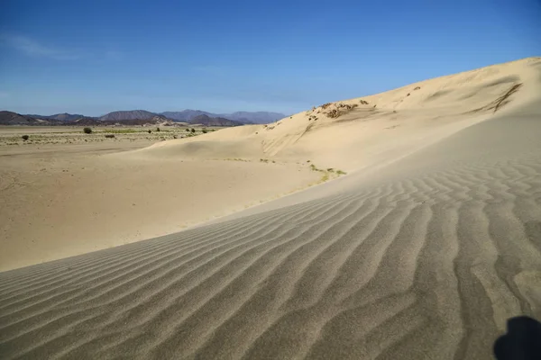 Meio Rocha Deserto Trilha Como Conceito Terra Cênica Selvagem Natureza — Fotografia de Stock