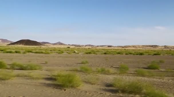 Środku Pustyni Sudanie Afryka — Wideo stockowe