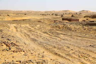 Eski Dongada antik şehir Nubyeliler Nilo Afrika, Sudan yakınındaki