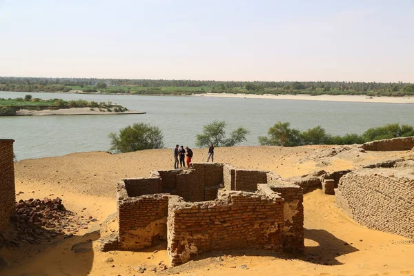 Décembre 2018 Afrique Soudan Vieille Ville Antique Nubiens Près Nilo — Photo